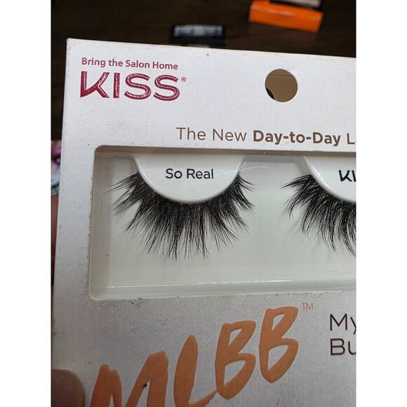 Kiss Lash Drip "Drenched" False Eyelashes Pack Spiky Boosted Volume 3D Drama Wet - Picture 11 of 16